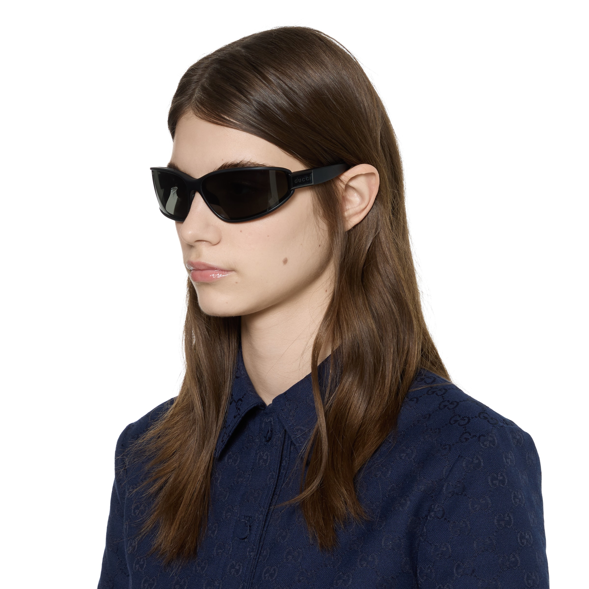 Rectangular frame sunglasses - 6