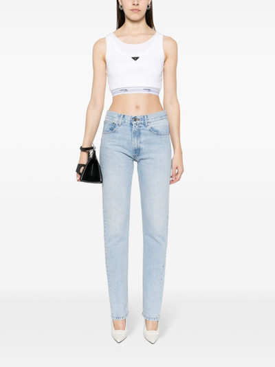 Jean Paul Gaultier light-wash tapered jeans outlook
