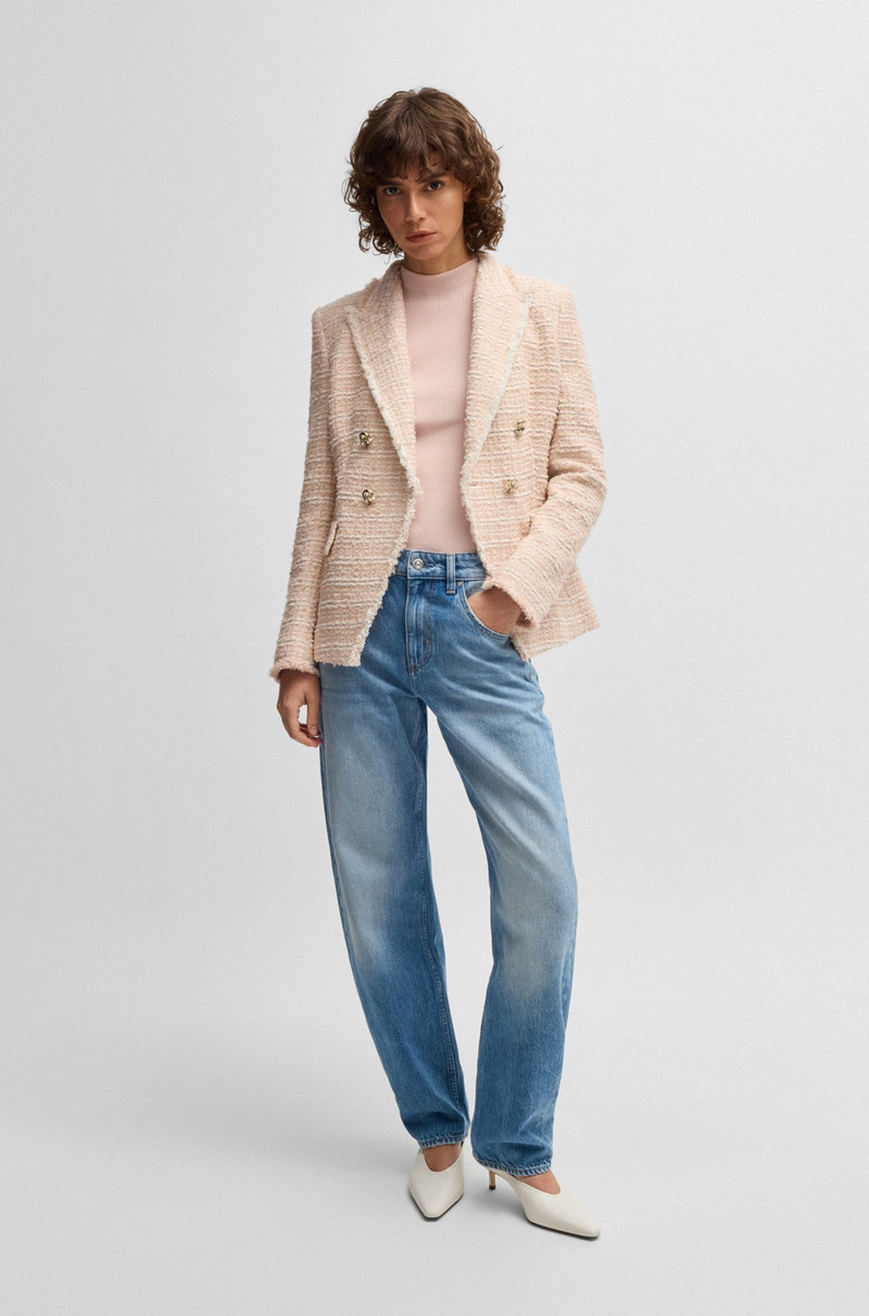 BOSS BACKLESS MULES IN NAPPA LEATHER outlook