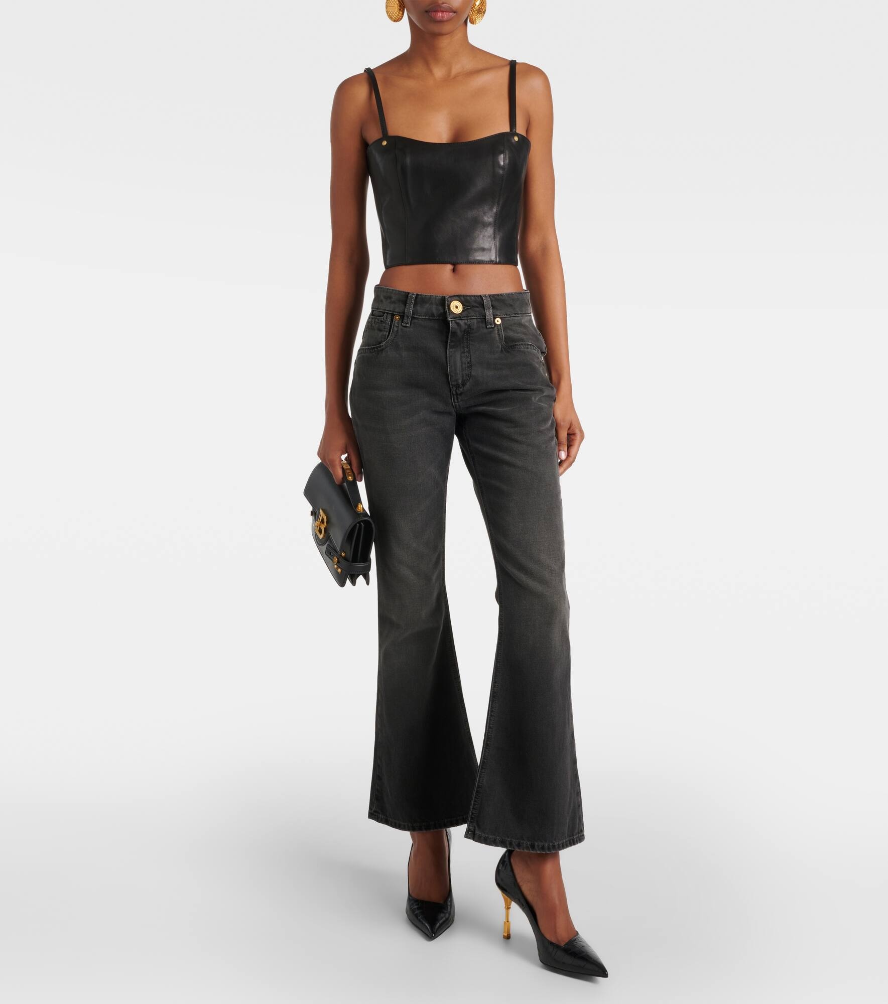 Western low-rise bootcut jeans - 7