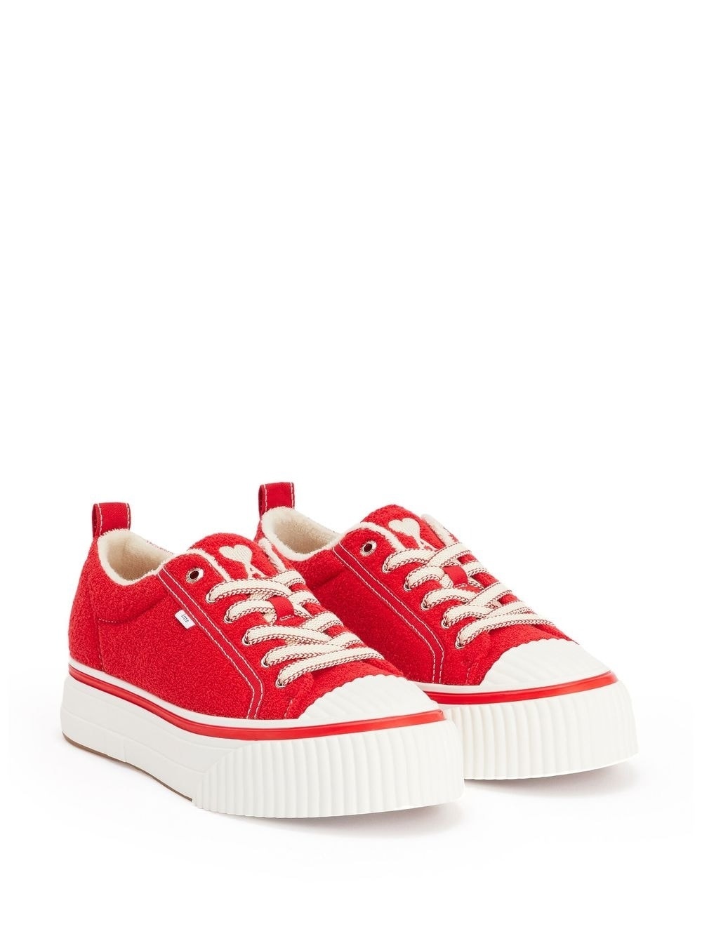 low-top flatform sneakers - 2