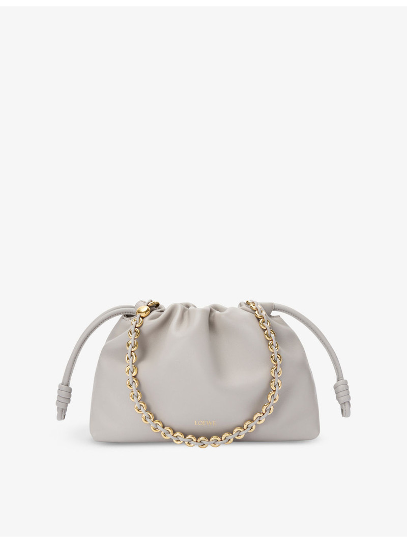 Flamenco Medium Leather Shoulder Bag 1