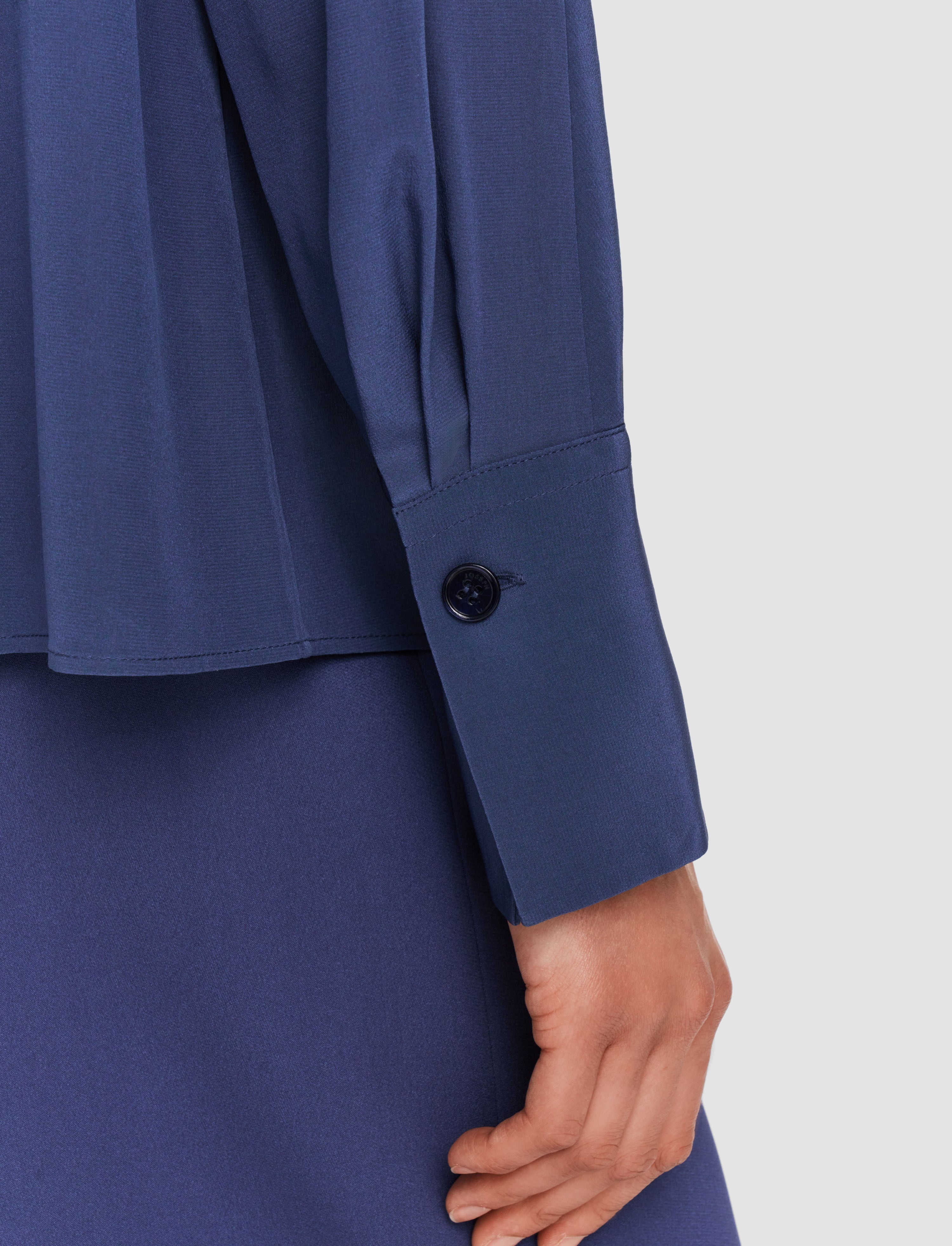 Bailie Silk Crepe de Chine Blouse - 6