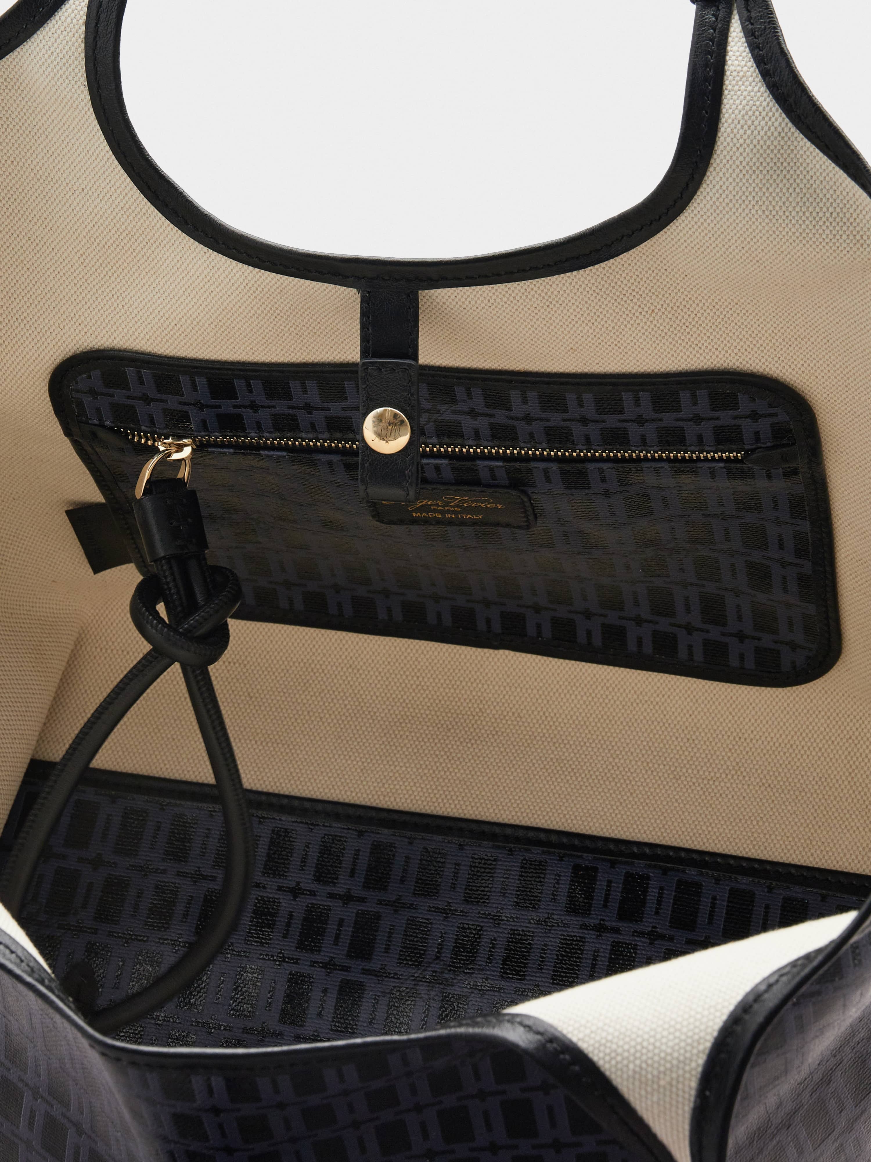 Grand Vivier Medium Shopping Bag in Fabrics - 5