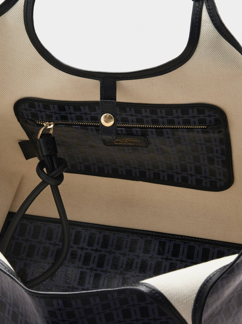 Grand Vivier Medium Shopping Bag in Fabrics 5