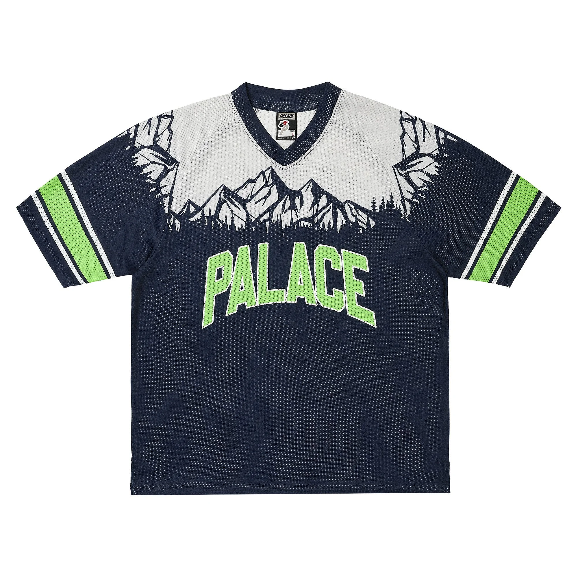 Palace Peaker Mesh Jersey 'Navy' - 1