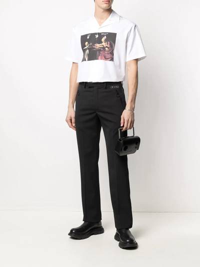 Off-White side-stripe tuxedo trousers outlook