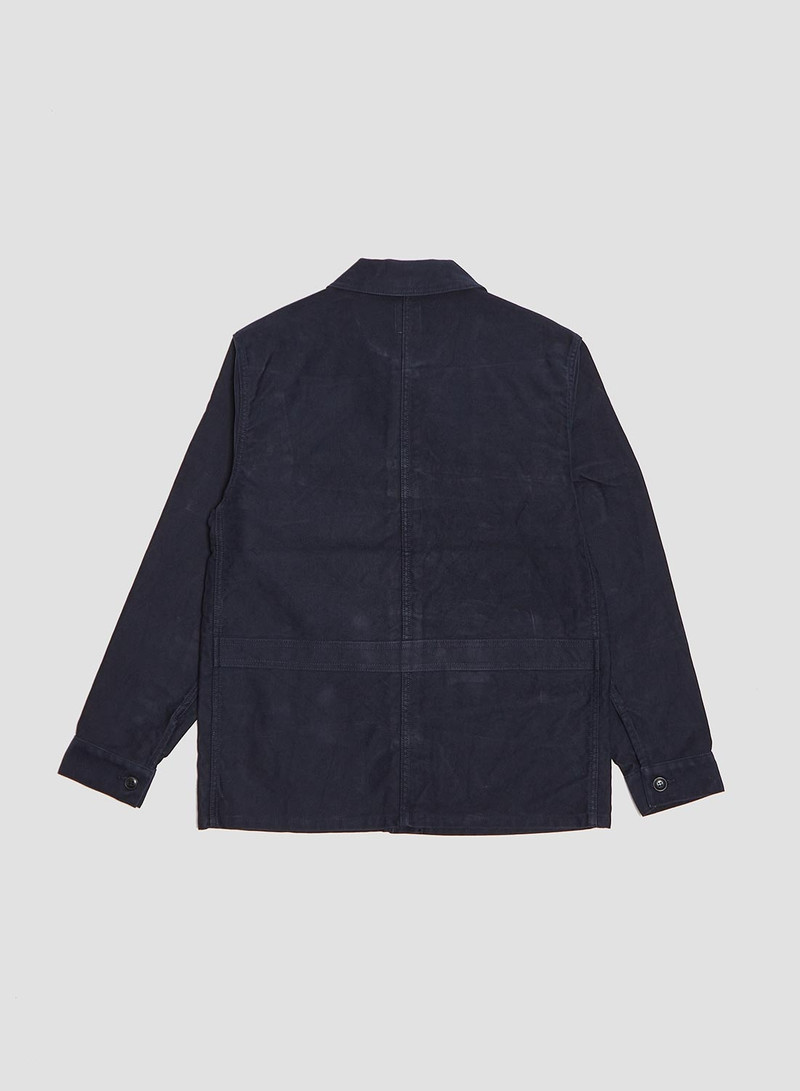 FOB Factory French Moleskin Jacket Navy 5