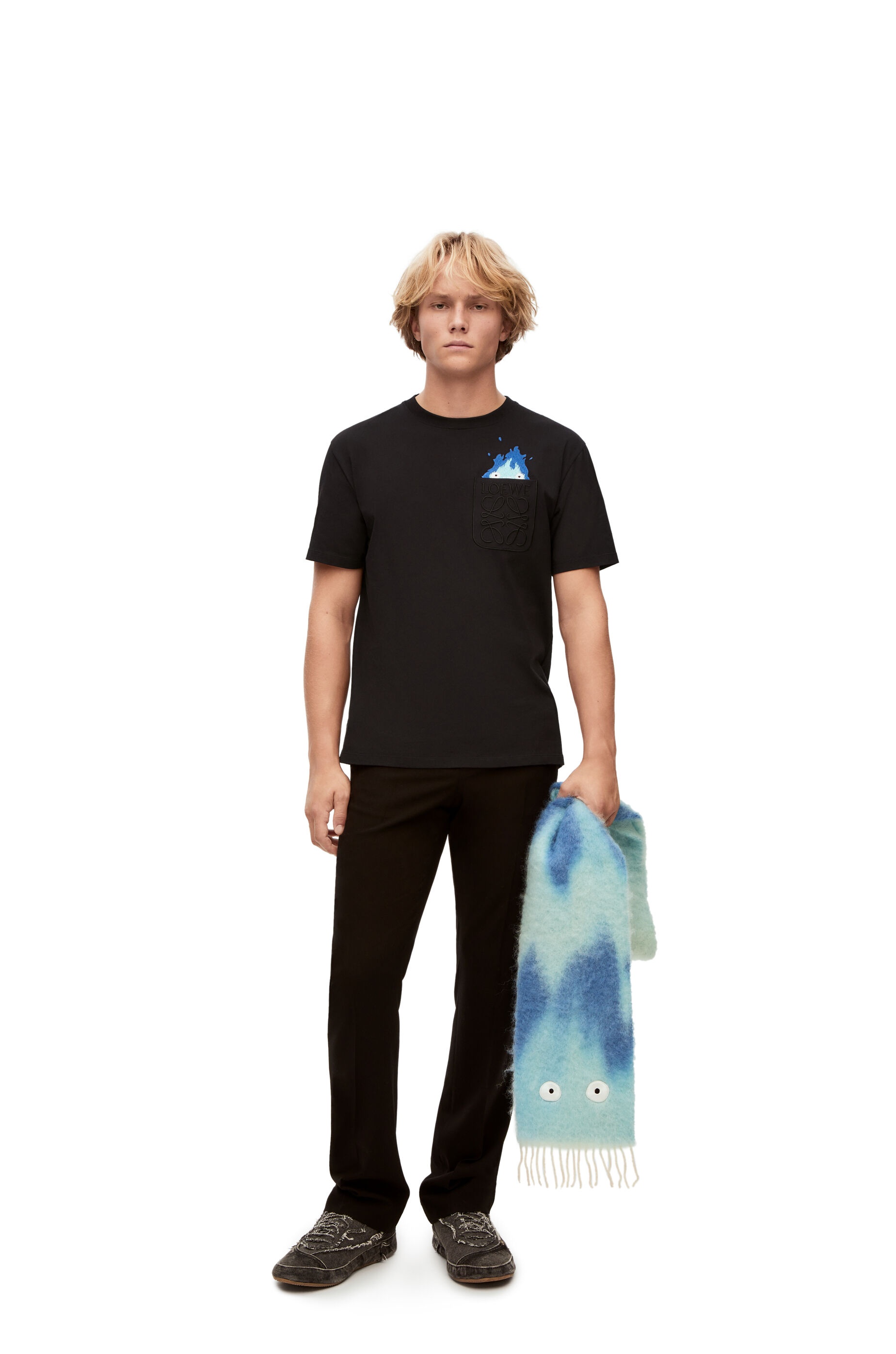 Calcifer pocket T-shirt in cotton - 2