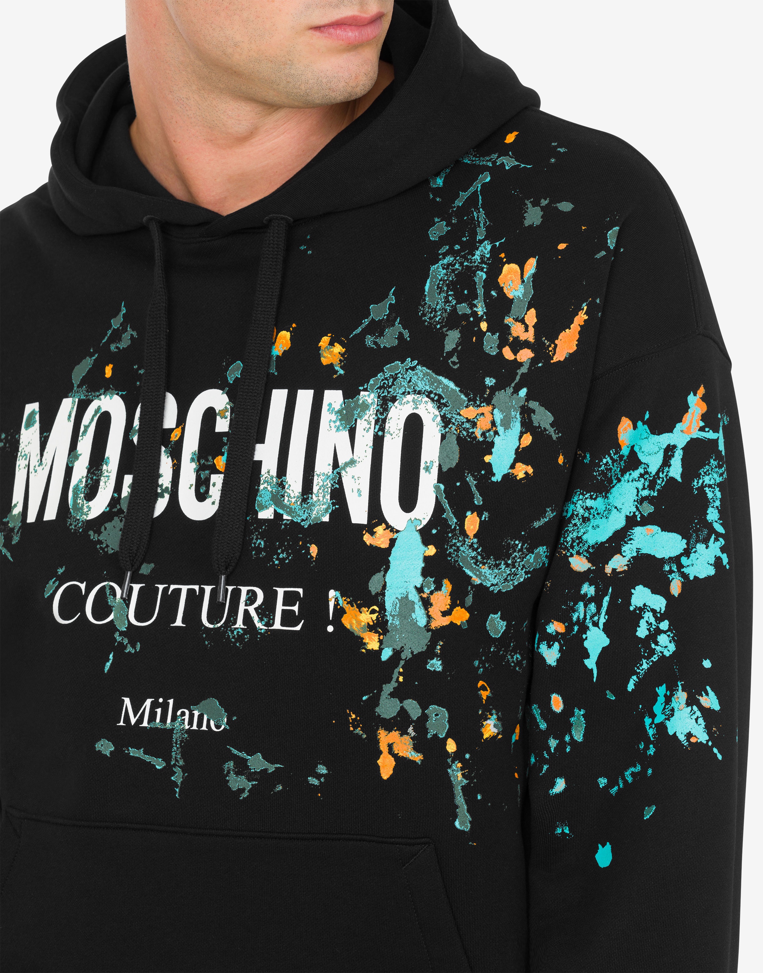 PAINTED EFFECT HOODIE - 4