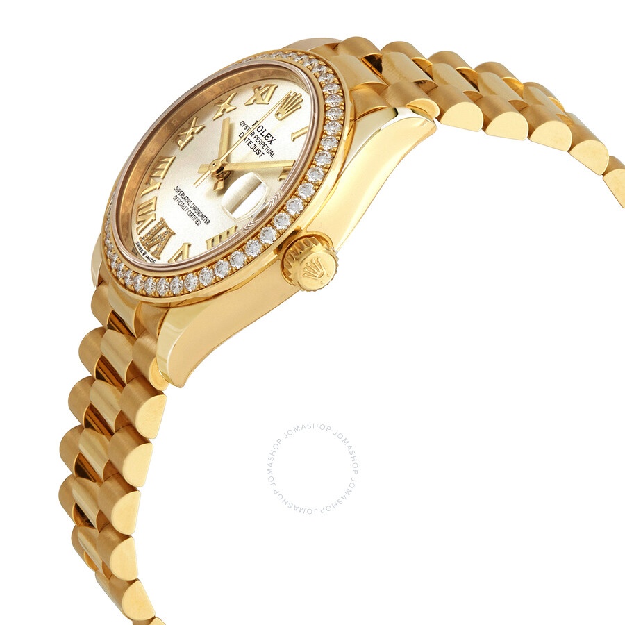 Rolex Datejust 31 Automatic Diamond Silver Dial Ladies Watch 278288SRDP - 2