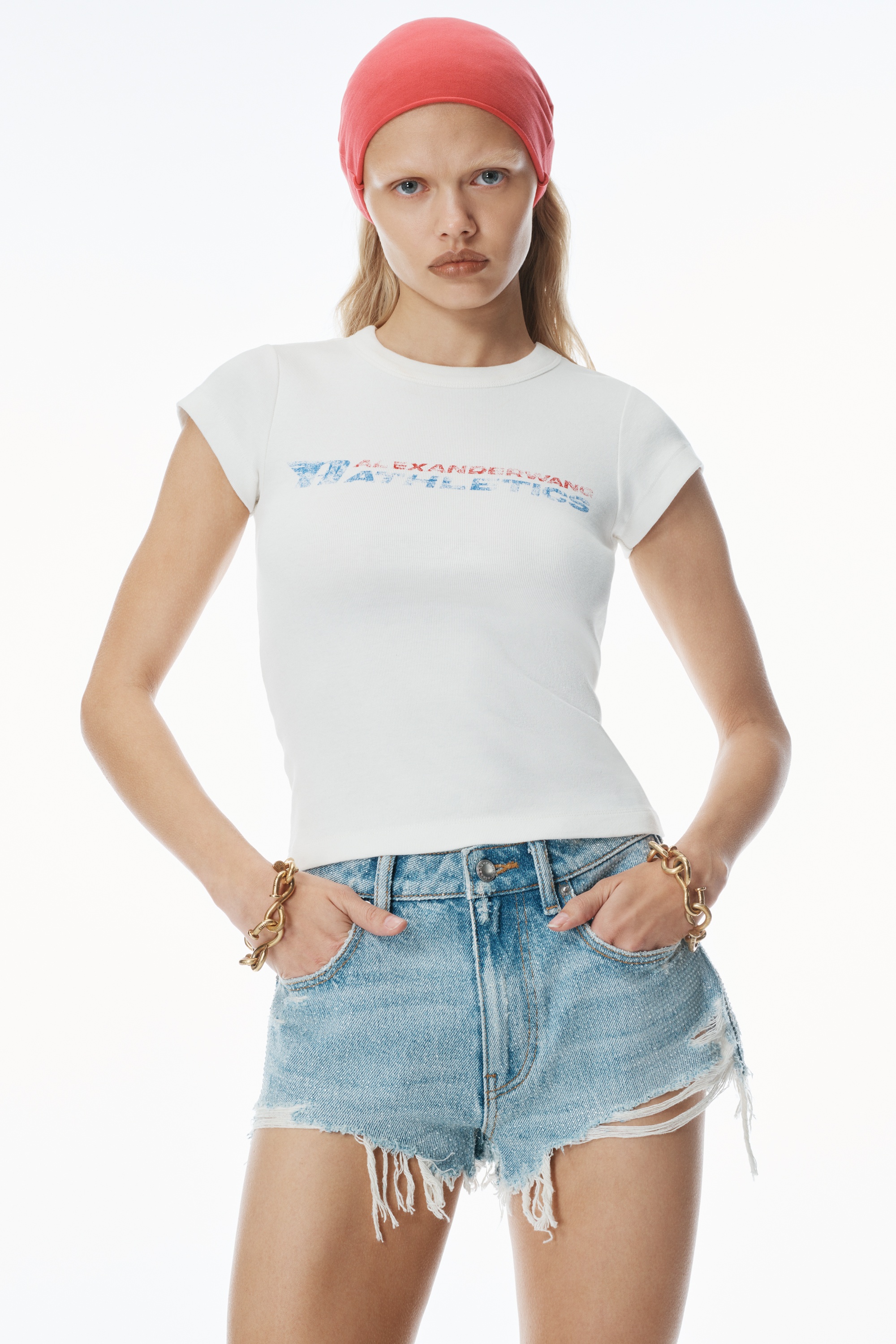 Distressed Logo Tee - 3