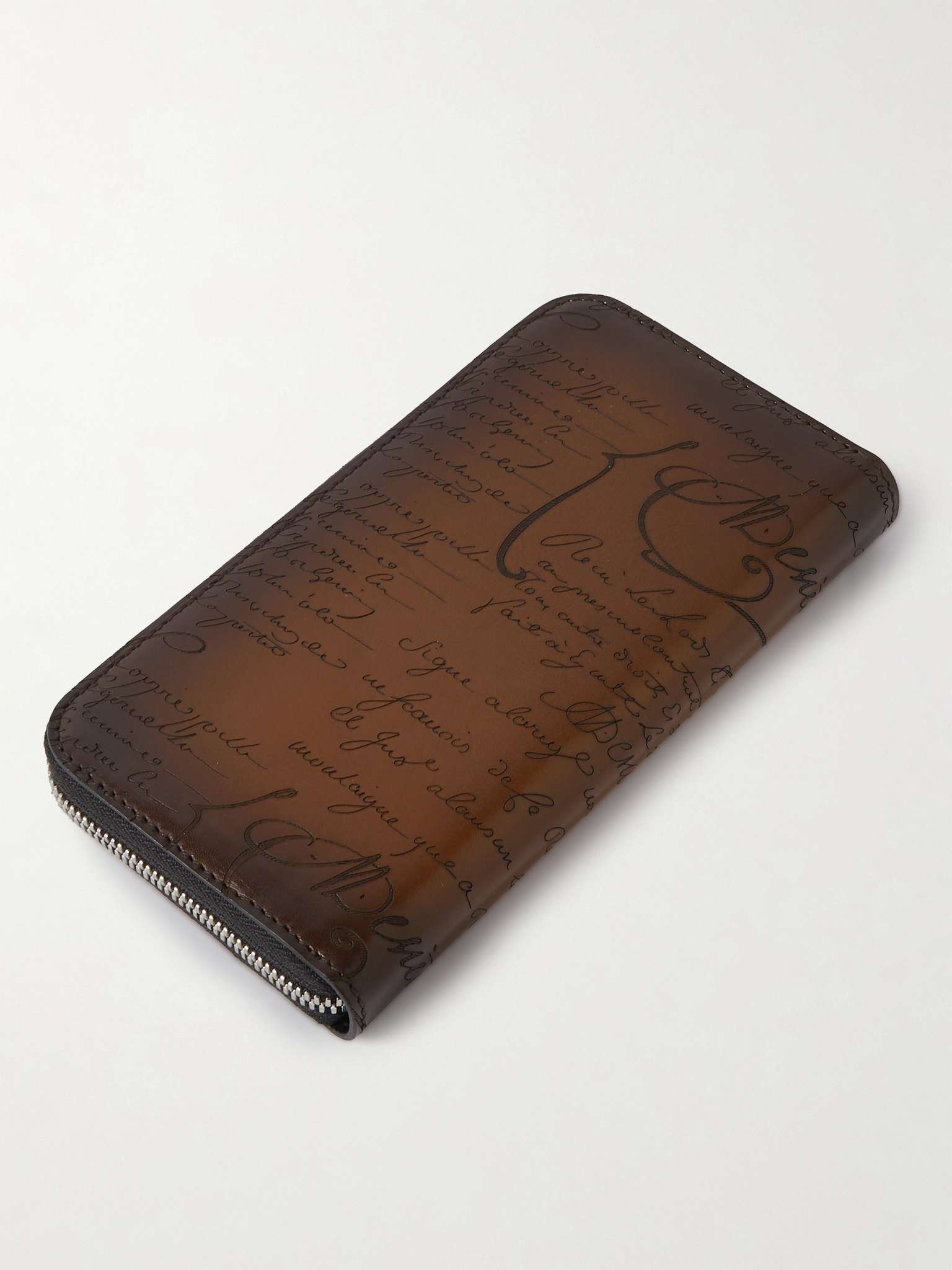 Itauba Scritto Venezia Leather Travel Wallet - 3