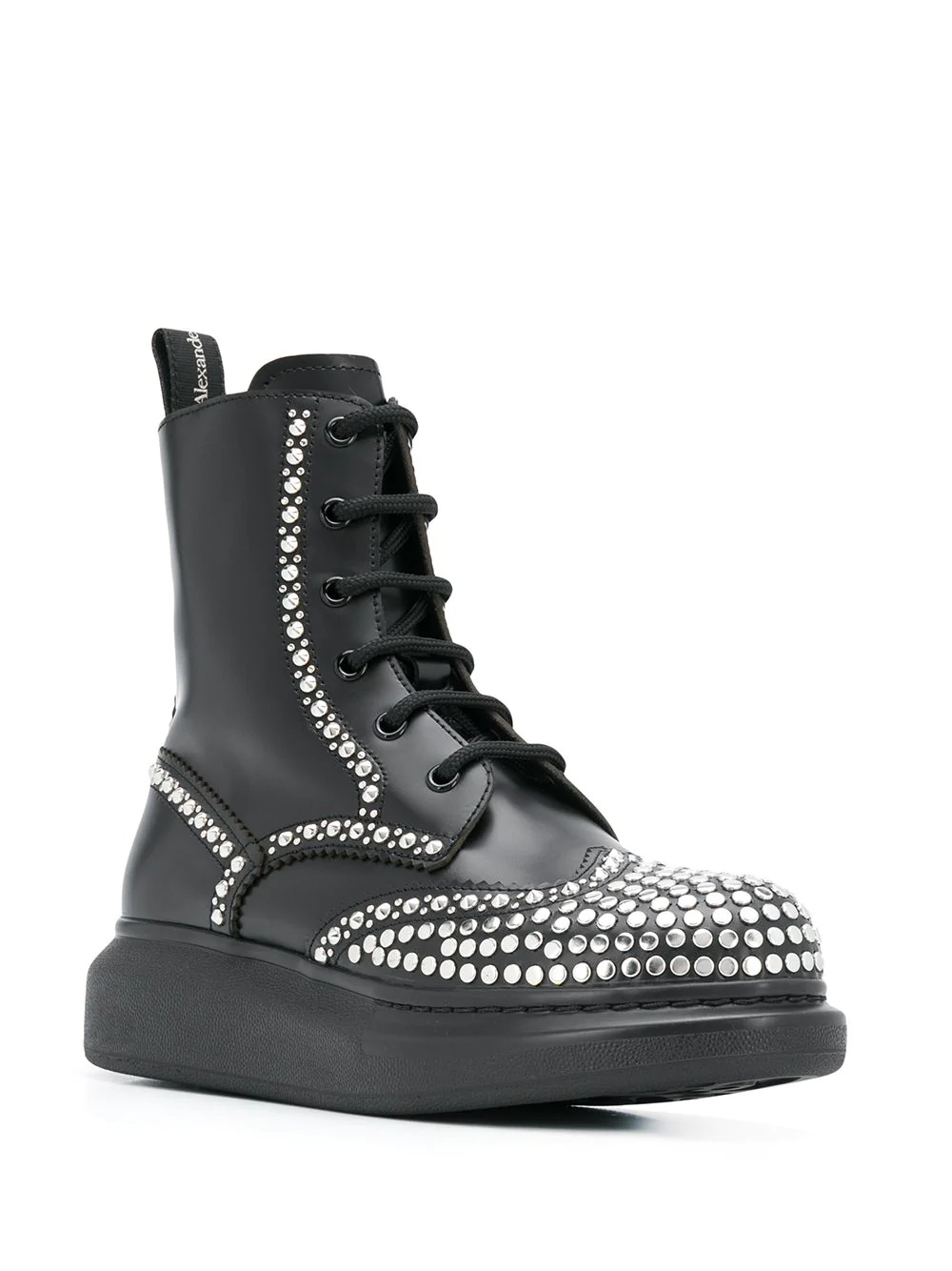 Hybrid stud-embellished boots - 2