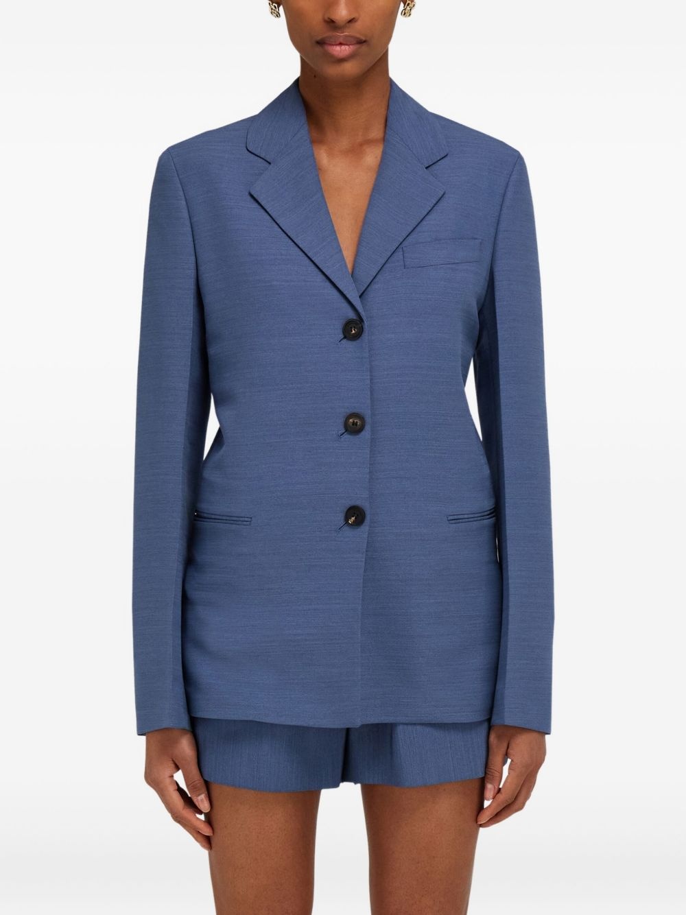 single-breasted blazer - 3