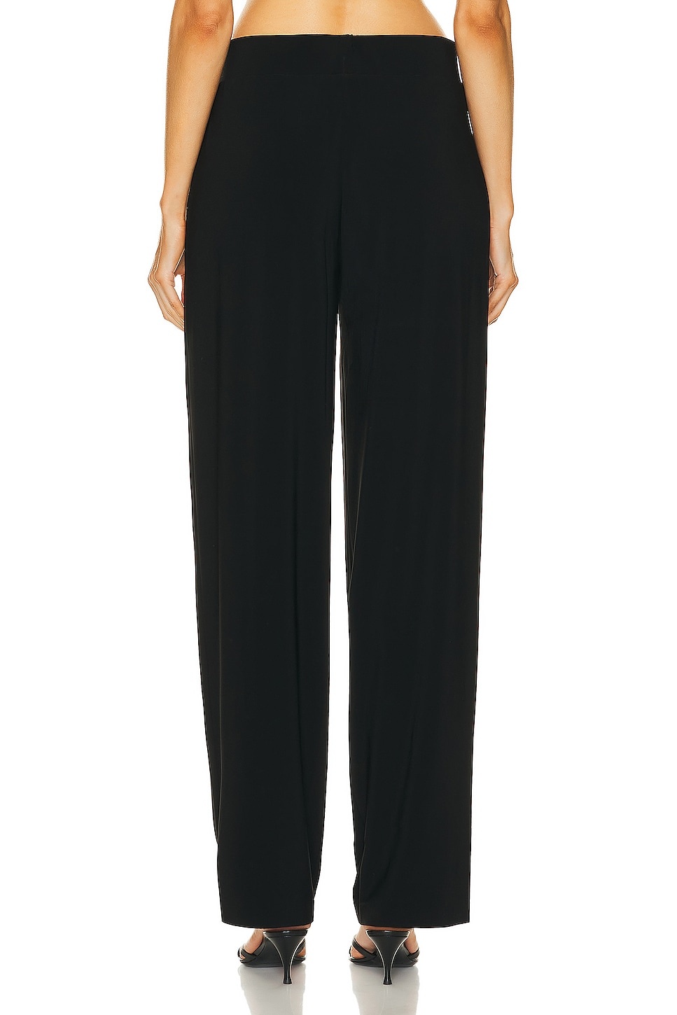 Low Rise Pleated Trouser - 3
