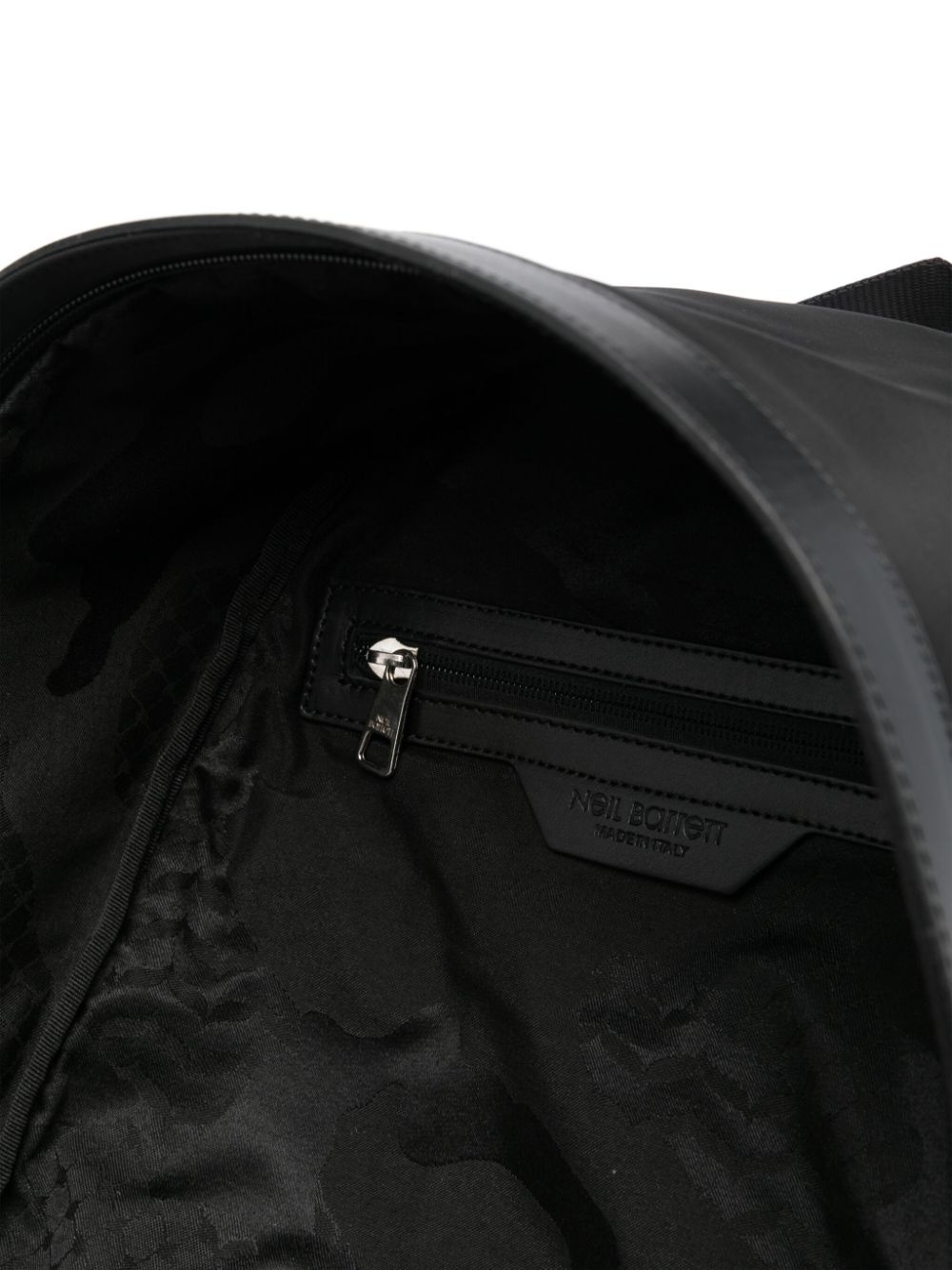 Thunderbolt-print zipped backpack - 5