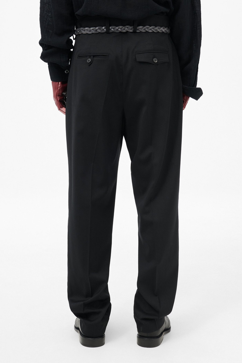 Chino 22 Black Worsted Wool 5
