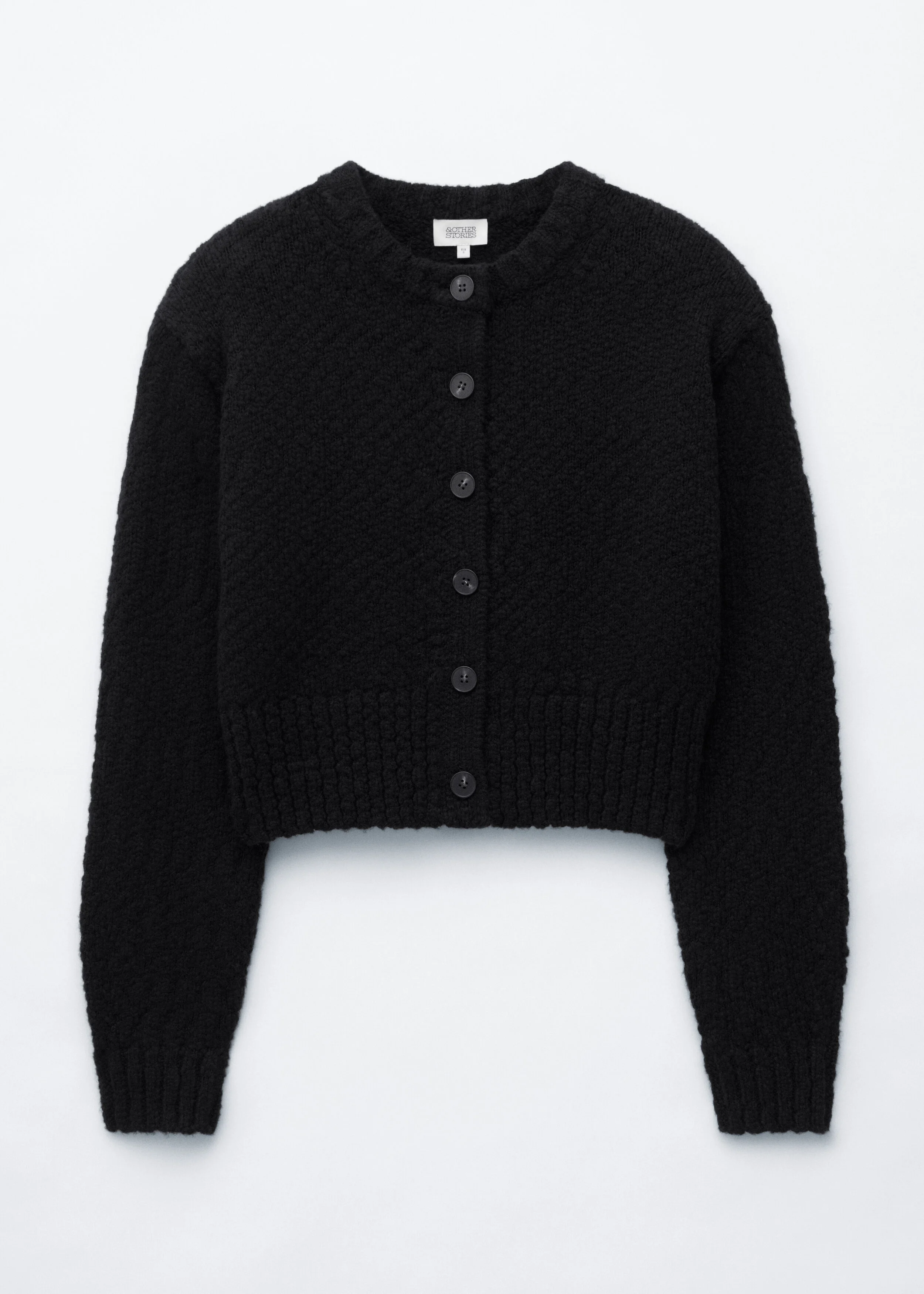 Wool-Cotton Cardigan - 1