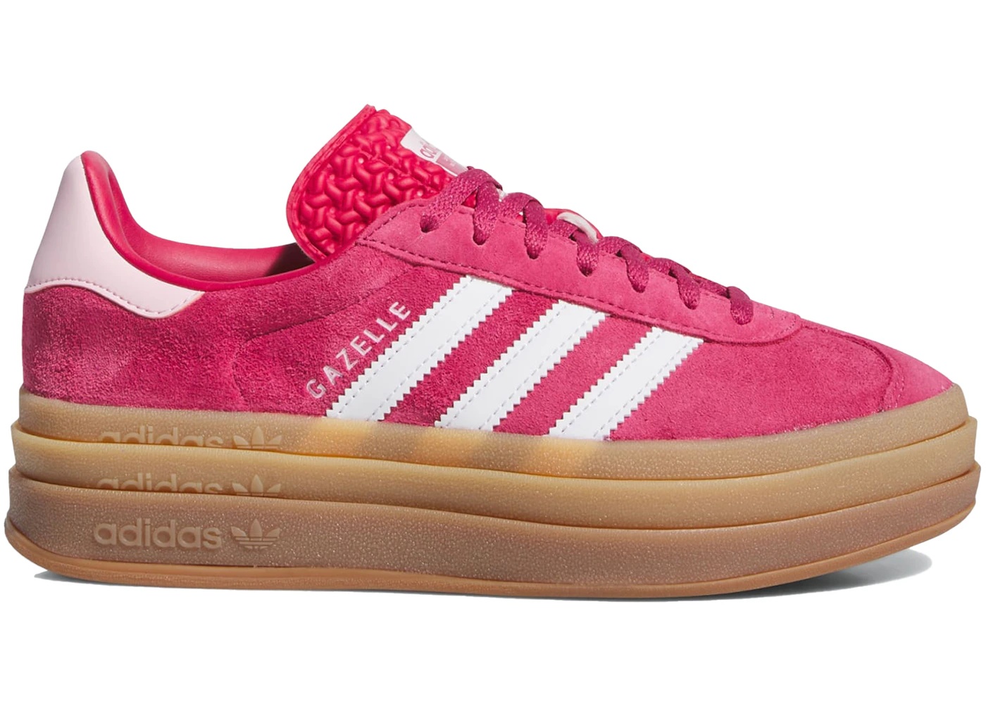 adidas Gazelle Bold Wild Pink (Womens) - 1