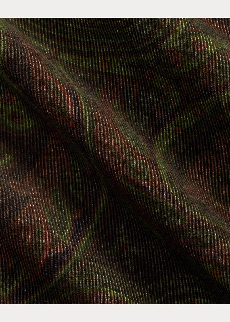 Paisley-Print Corduroy Workshirt 5