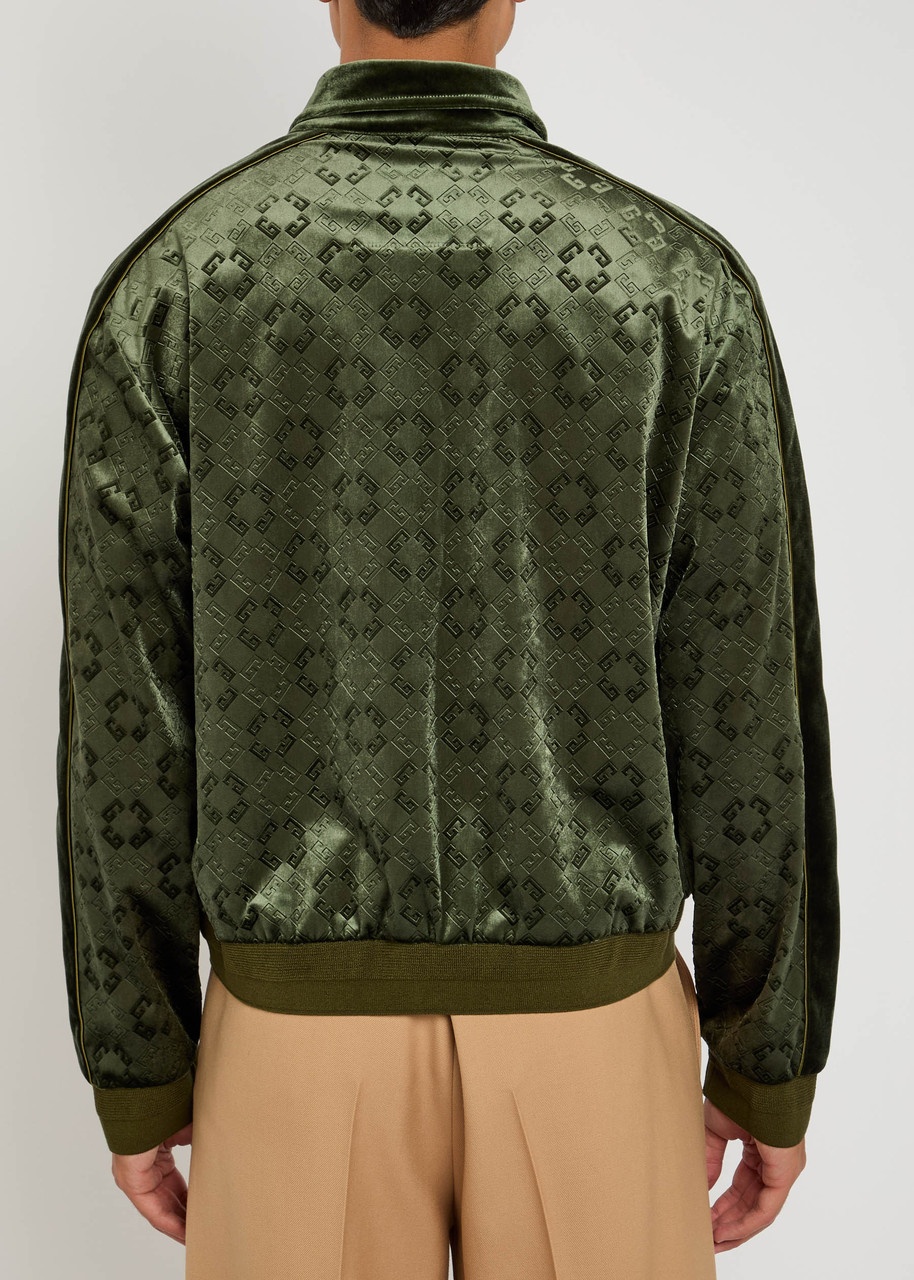 Givenchy Monogram-jacquard Velvet Jacket - 3