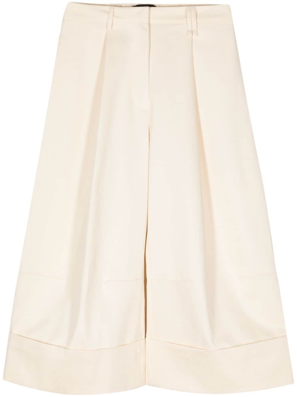 wide-leg tailored trousers - 1