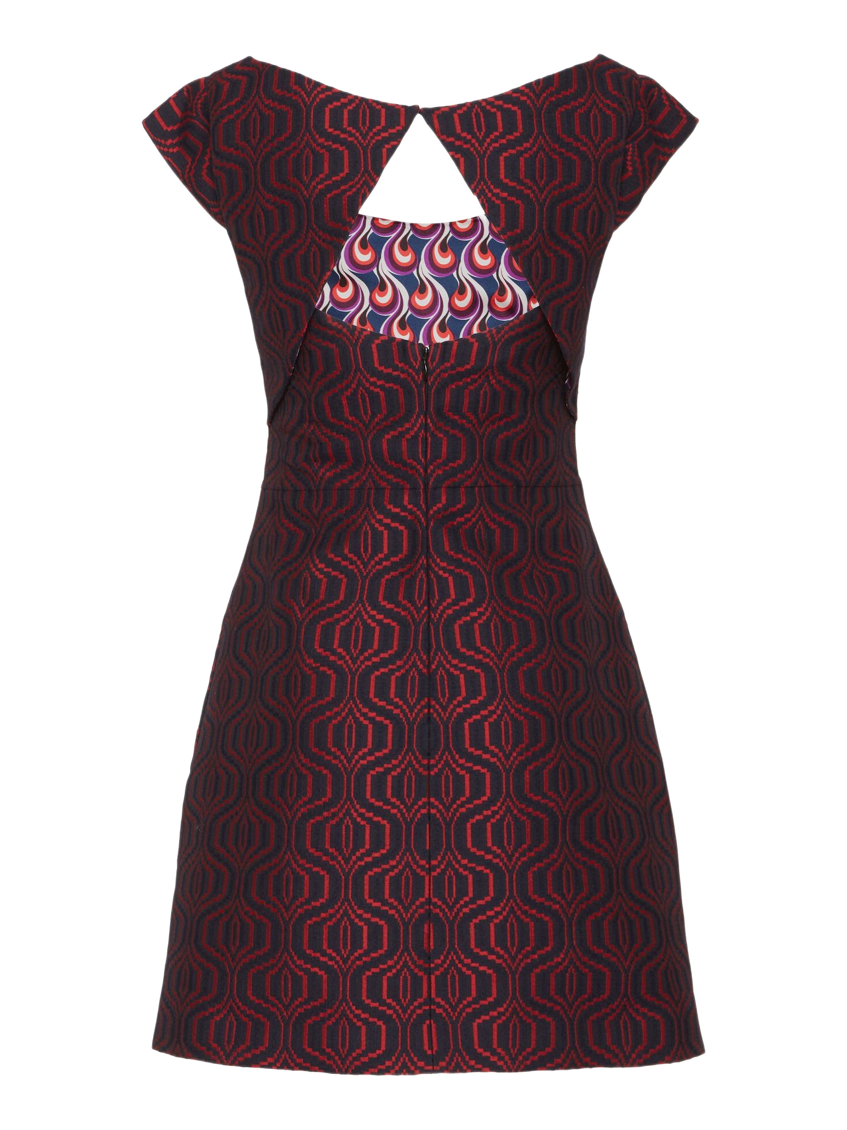 La DoubleJ Arabesque Mini Dress Pixel Jacquard Blue at Nordstrom - 3