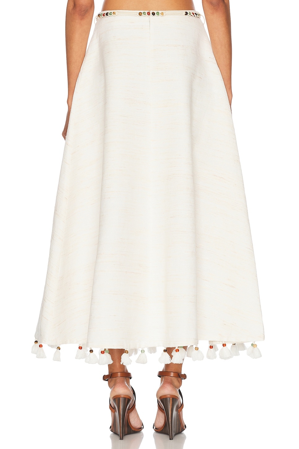 Rhiannon Bead Trimmed Skirt - 4