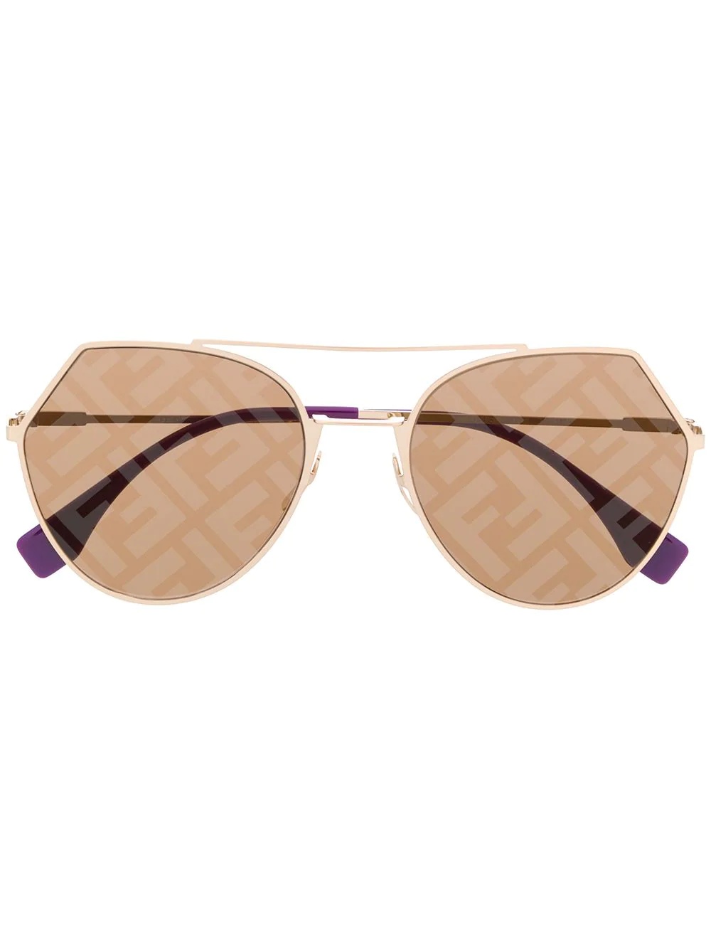 FF oversized-frame sunglasses - 1