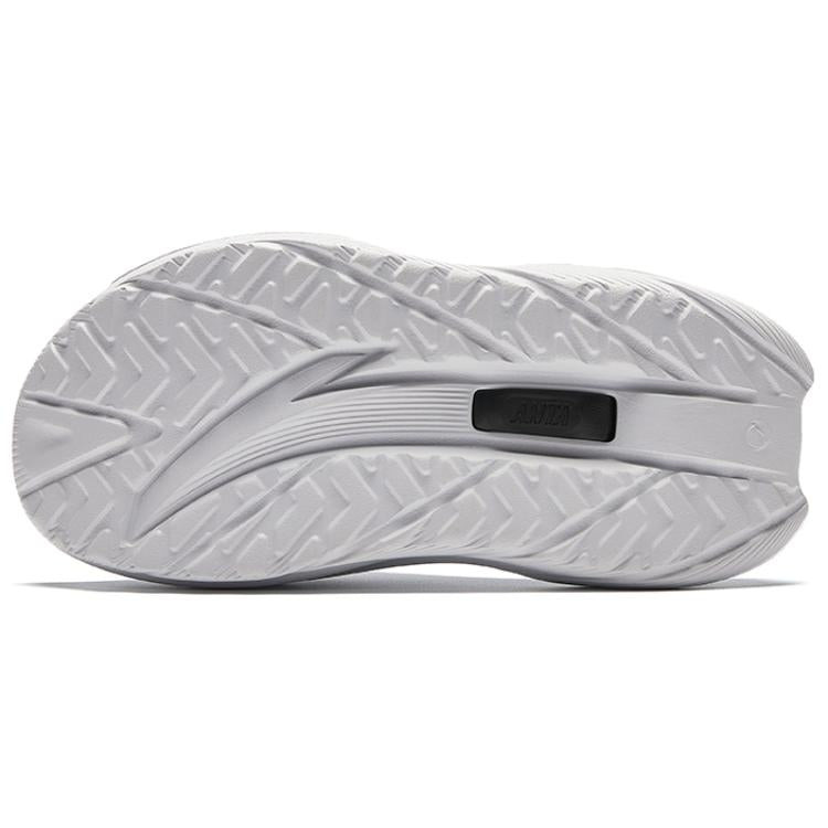 (WMNS) ANTA Casual Slippers 'White Silver Black' 122438521-1 - 4