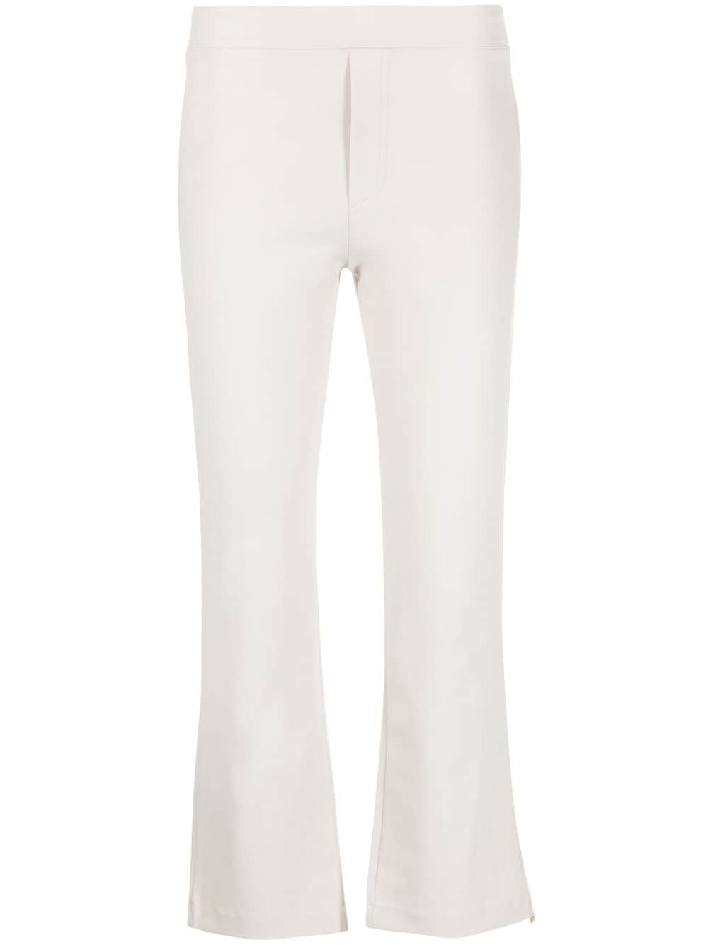 pull-on cropped trousers - 1