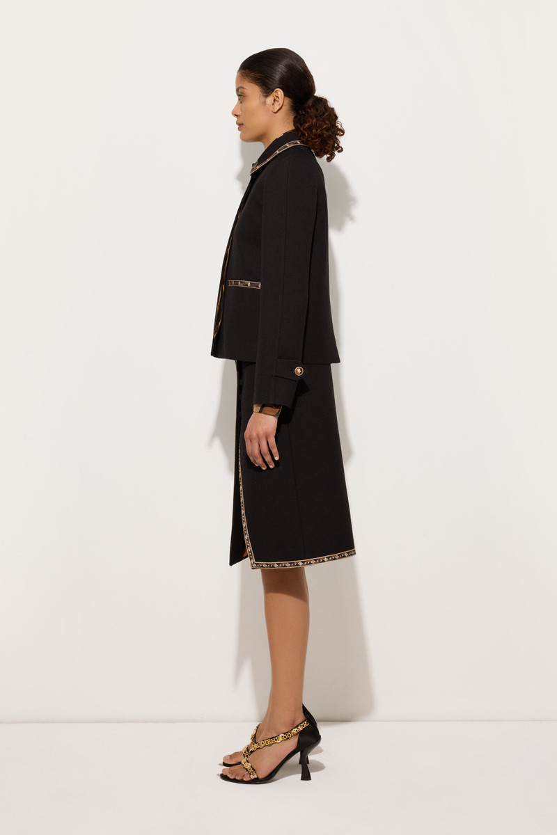 POUDRE JACKET WITH PRINTED DETAILS 3
