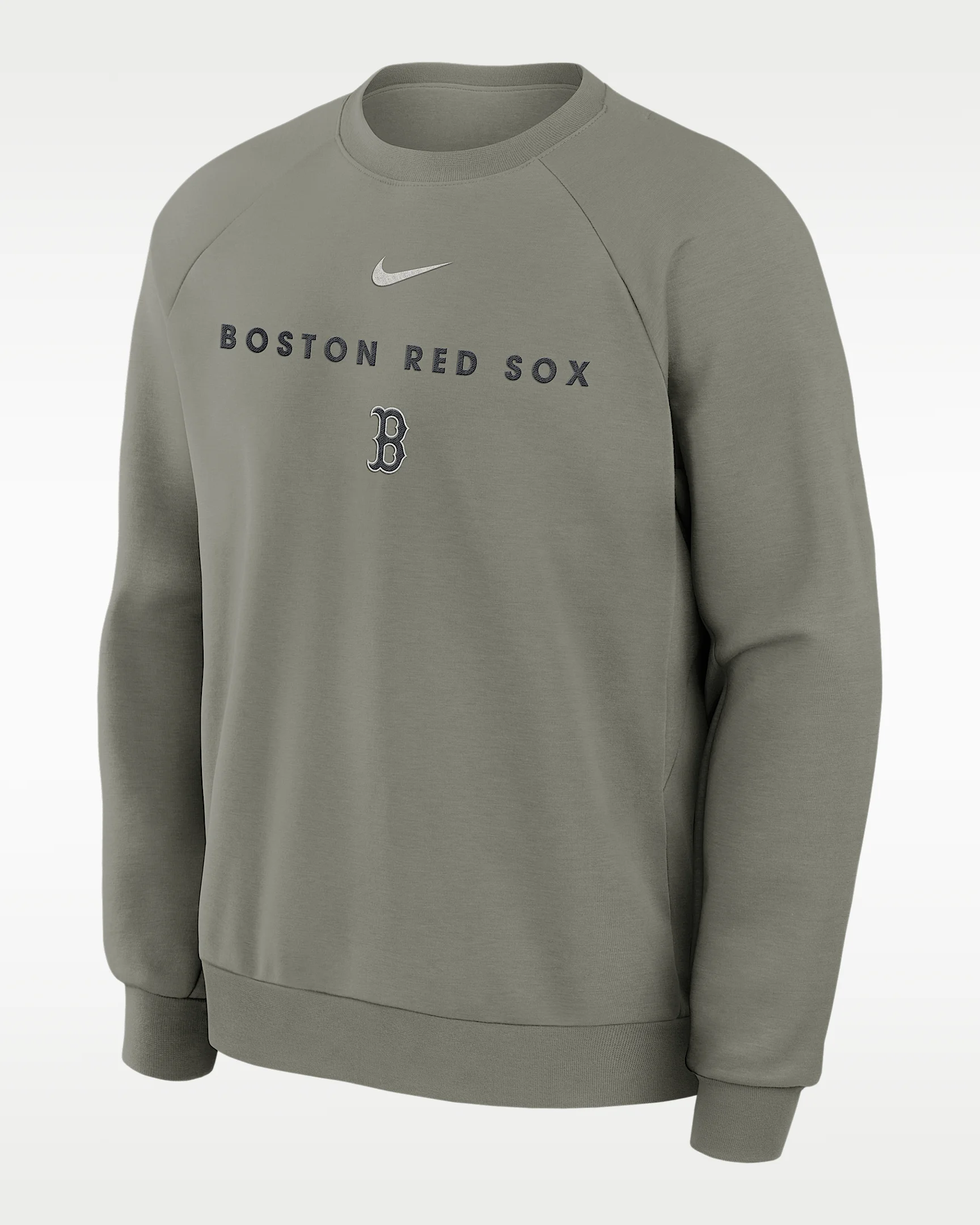 Boston Red Sox Primary Men's Nike Dri-FIT MLB Pullover Crew - 1