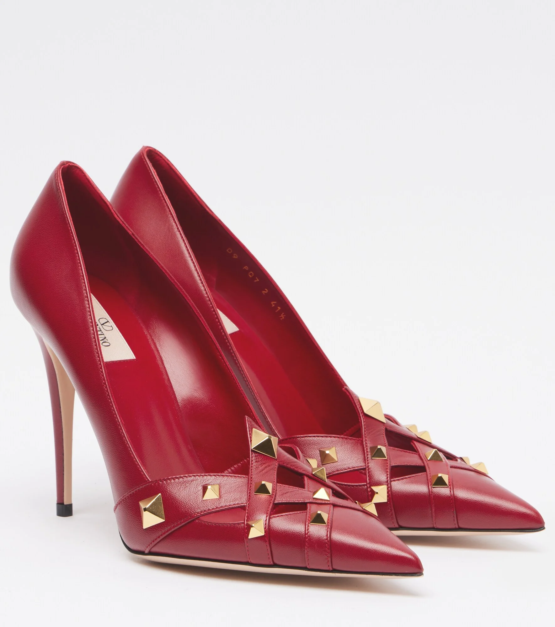 Studdy leather pumps - 1