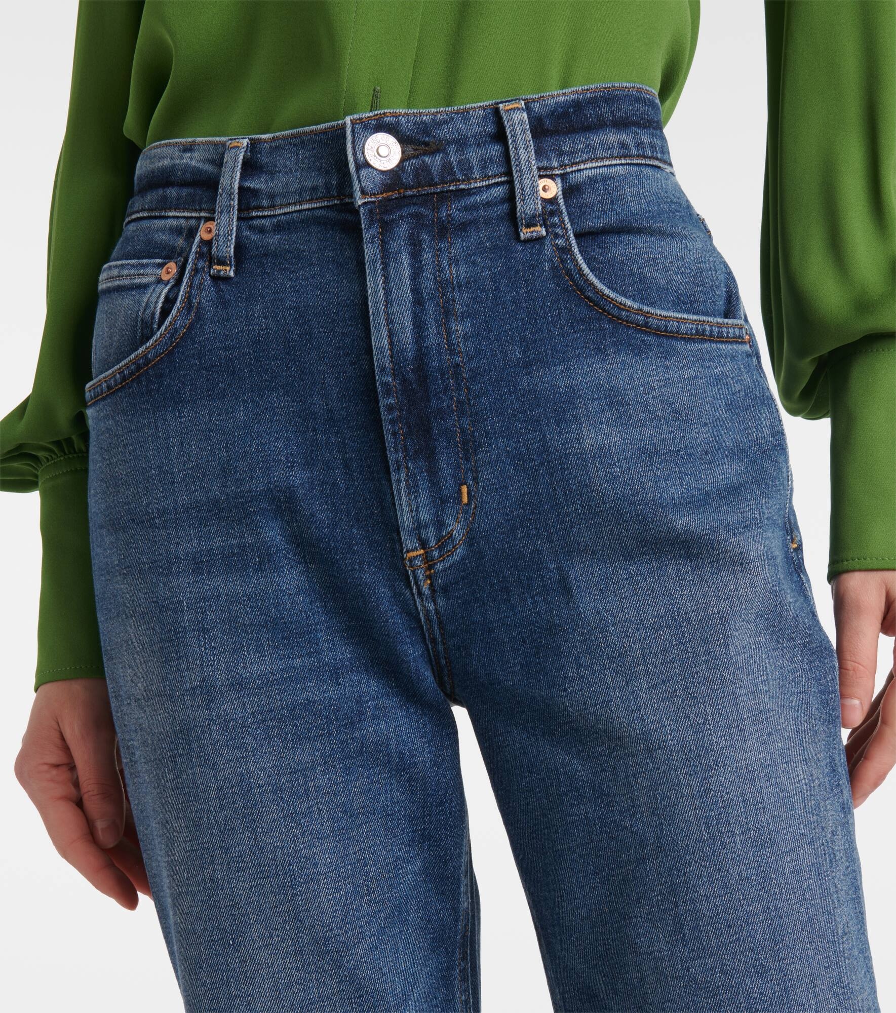 Vidia mid-rise bootcut jeans - 4