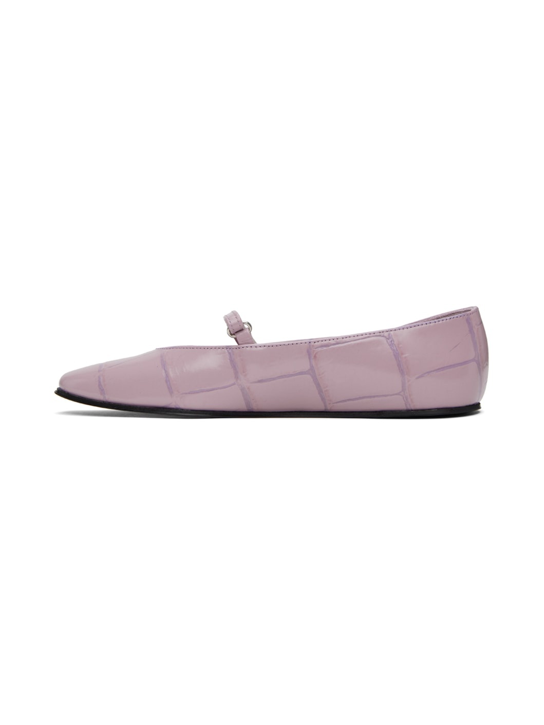 SSENSE Work Capsule – Purple Molly Ballerina Flats - 3