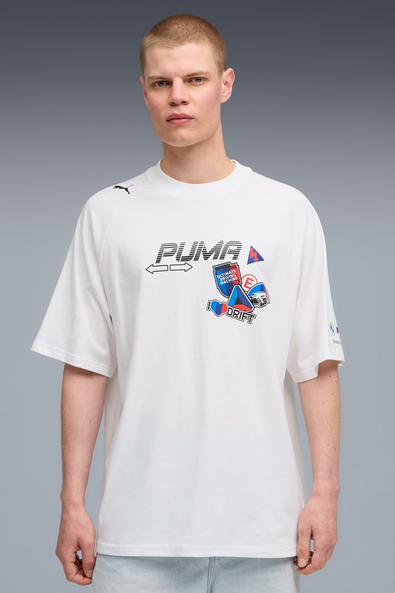 BMW M Motorsport Sticker Tee Men - 3