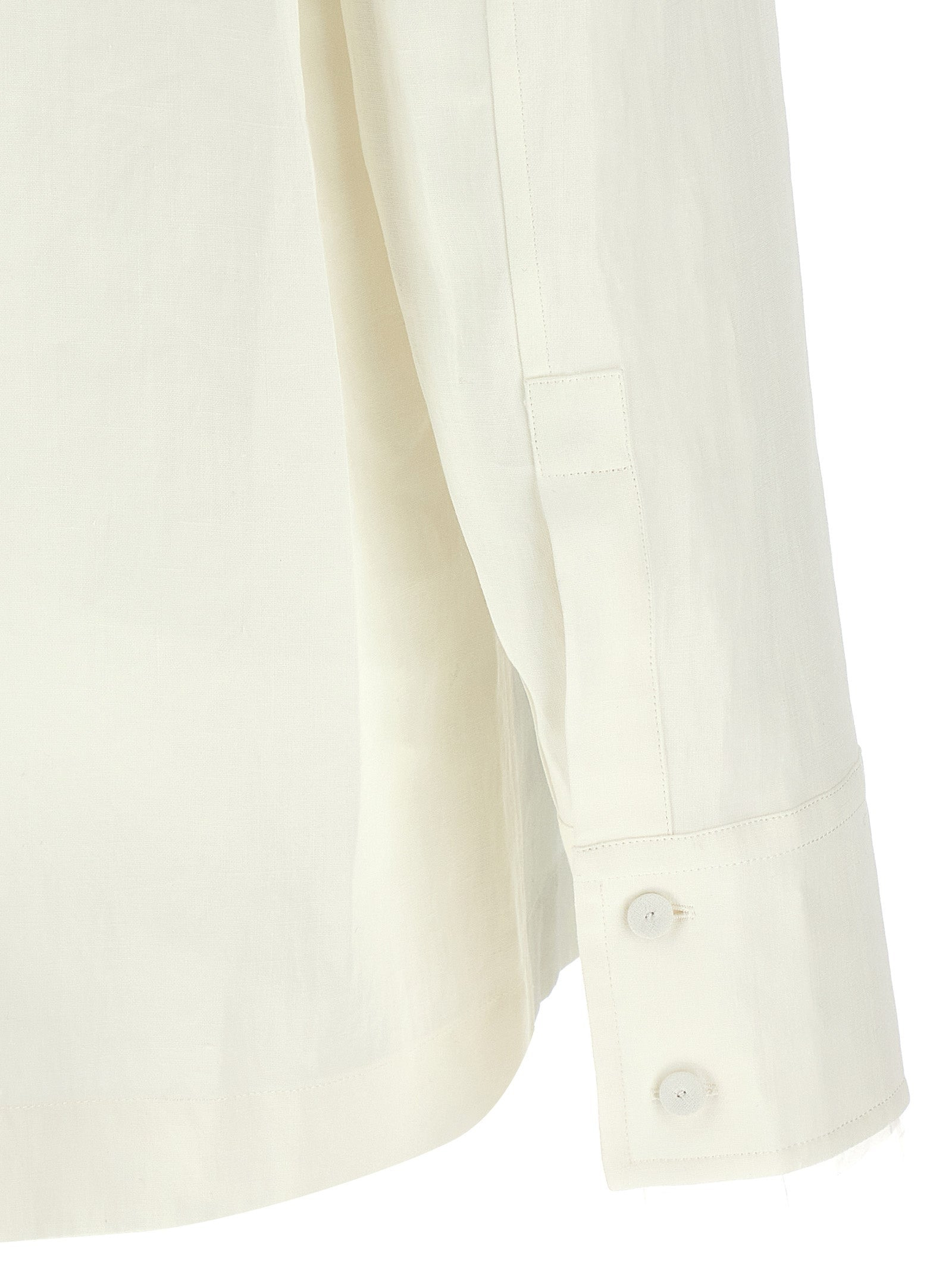 Jil Sander Women Linen Shirt - 4