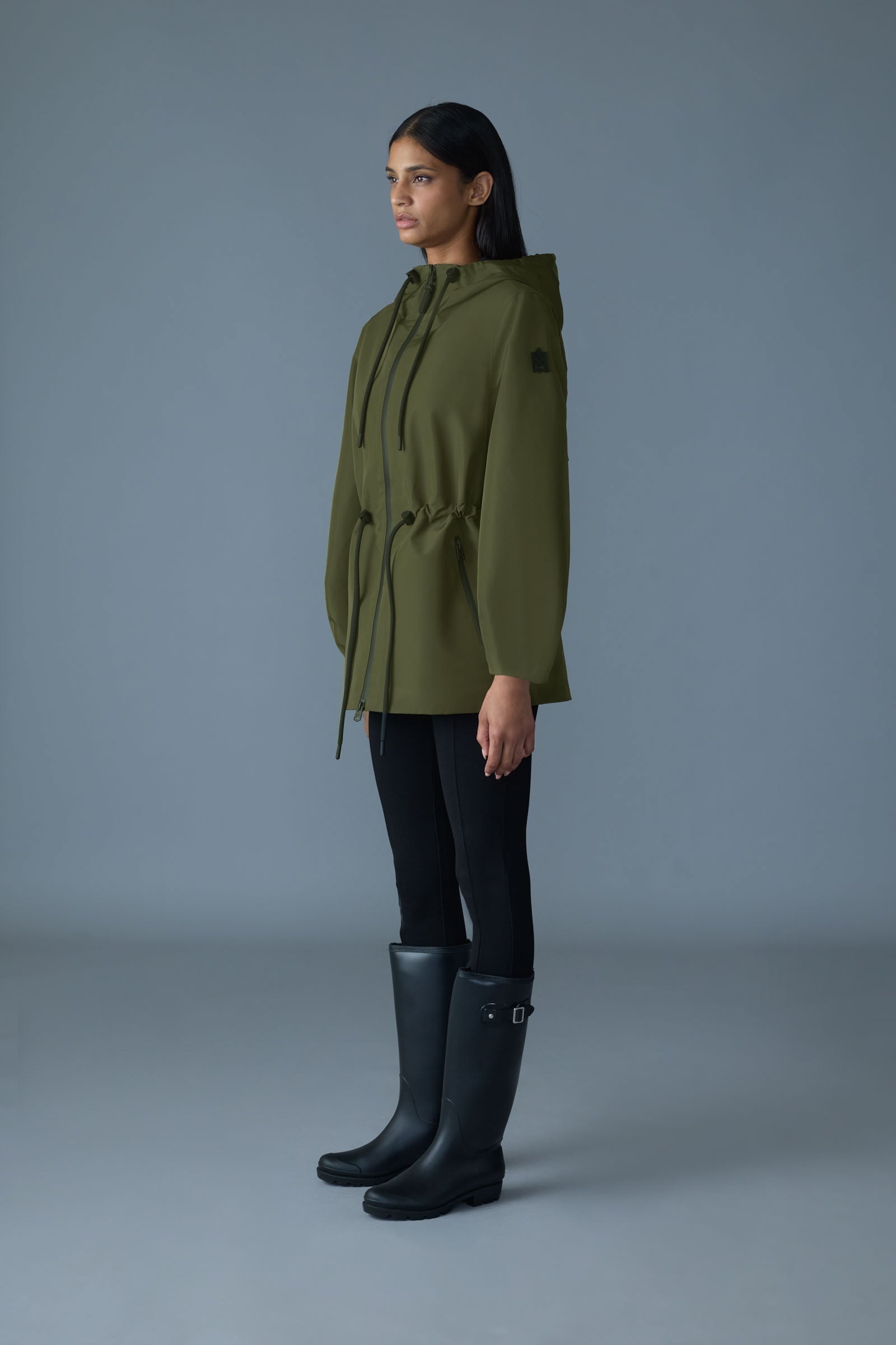 KALEA-Z Hooded Rain Jacket - 3