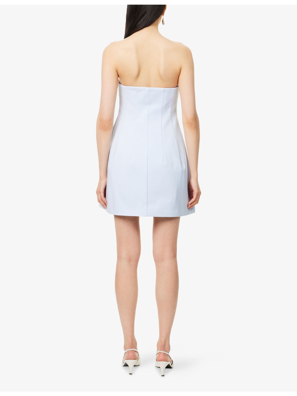 Arta Bustier Strapless Cotton-Blend Mini Dress - 4