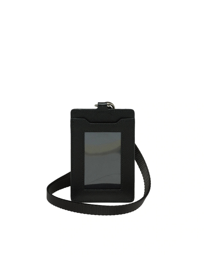 Saffiano Leather Badge Holder 3