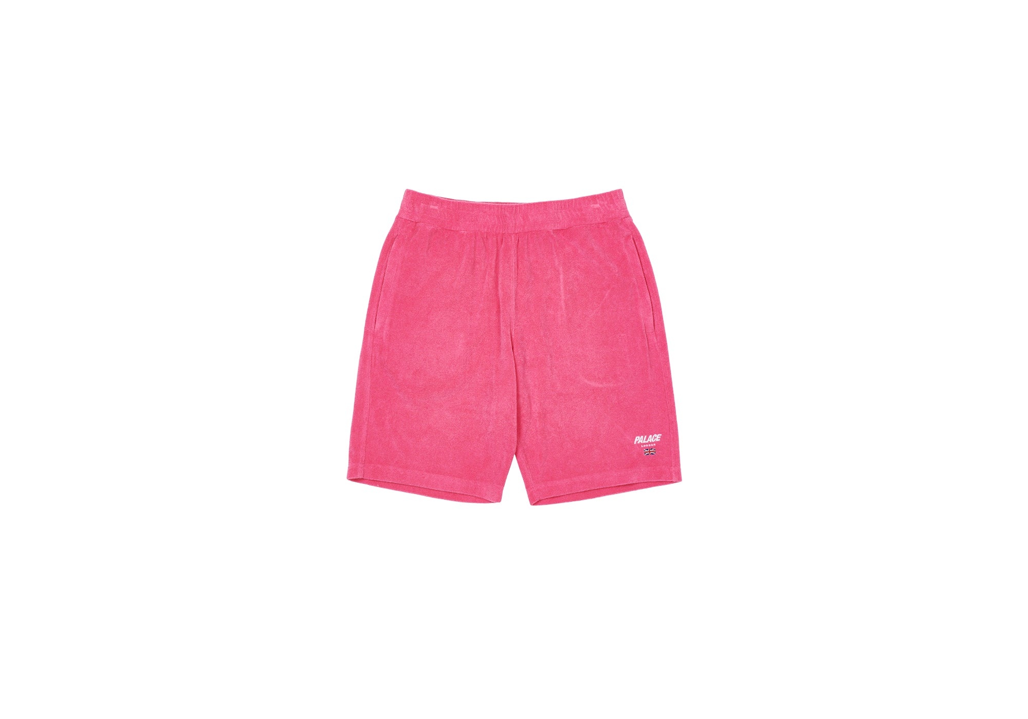 TOWELLING SHORTS PINK - 1