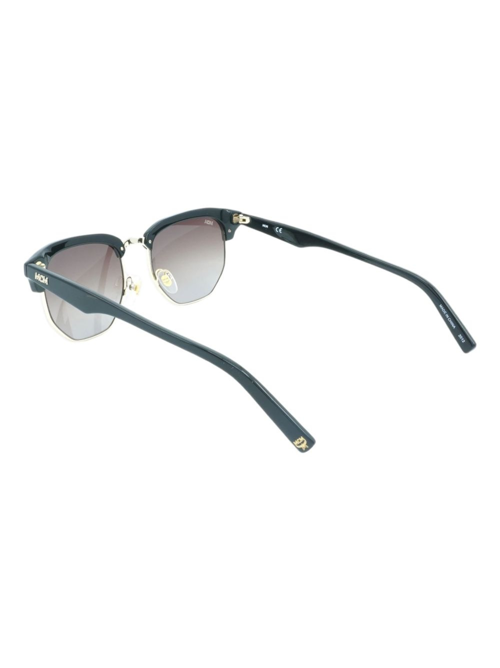 gold-detail geometric sunglasses - 3