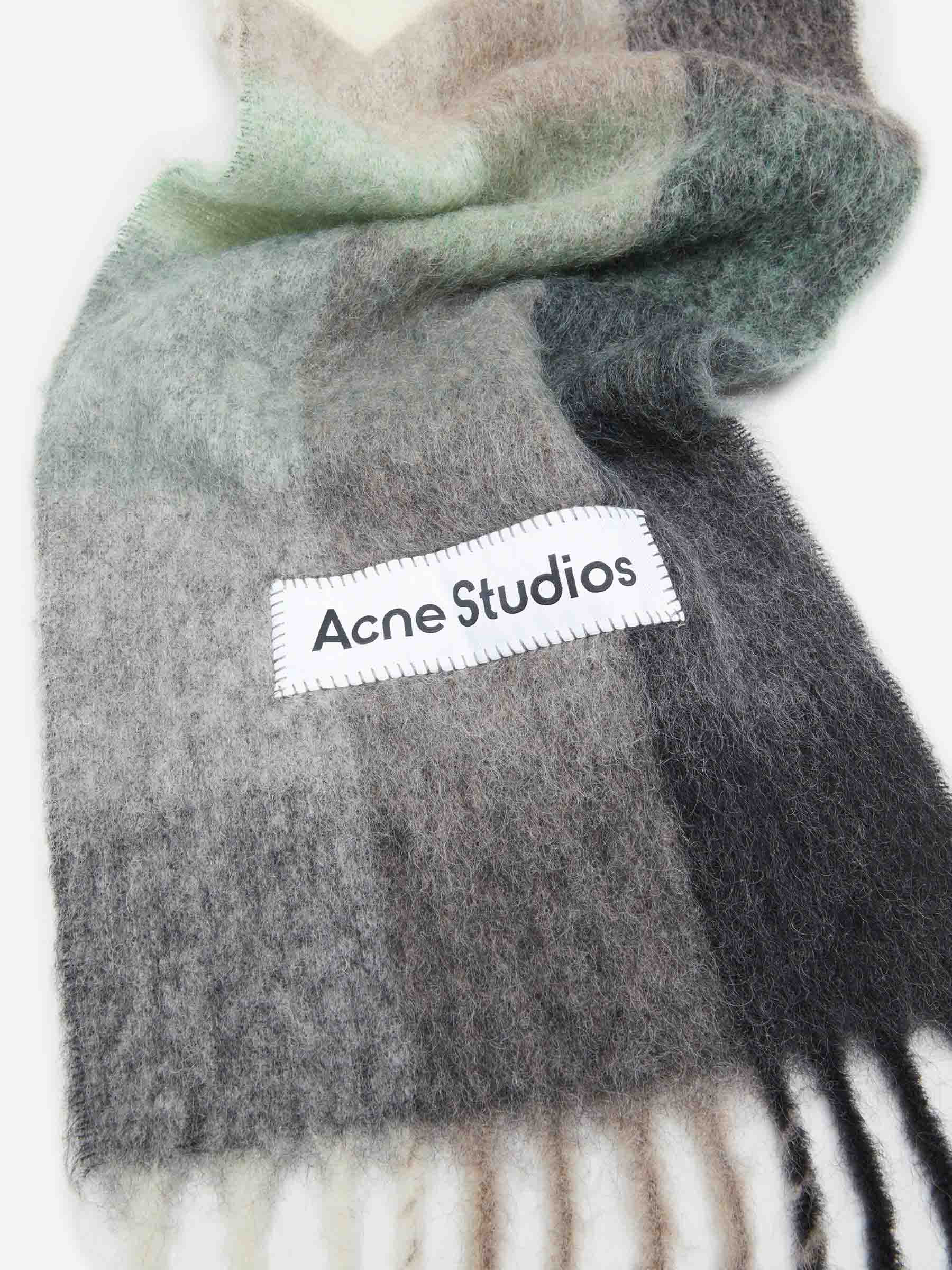WOOL LOGO SCARF - 2