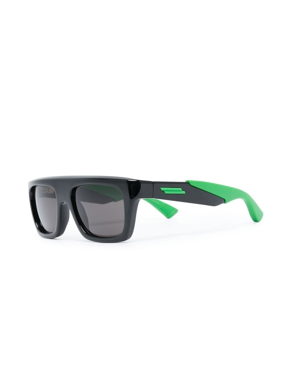 two-tone square-frame sunglasses - 2