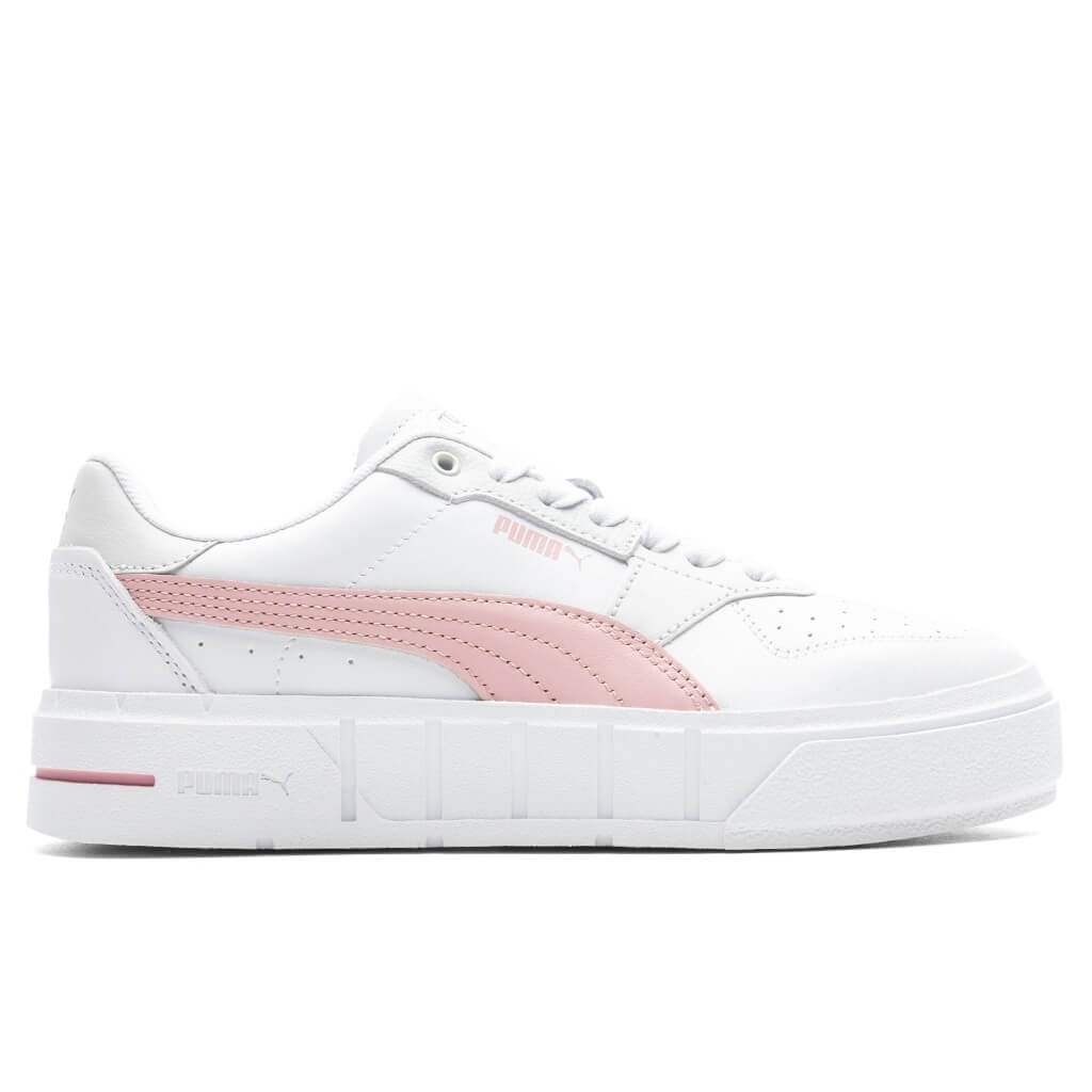 CALI COURT LTH WOMEN'S - WHITE/FUTURE PINK - 1