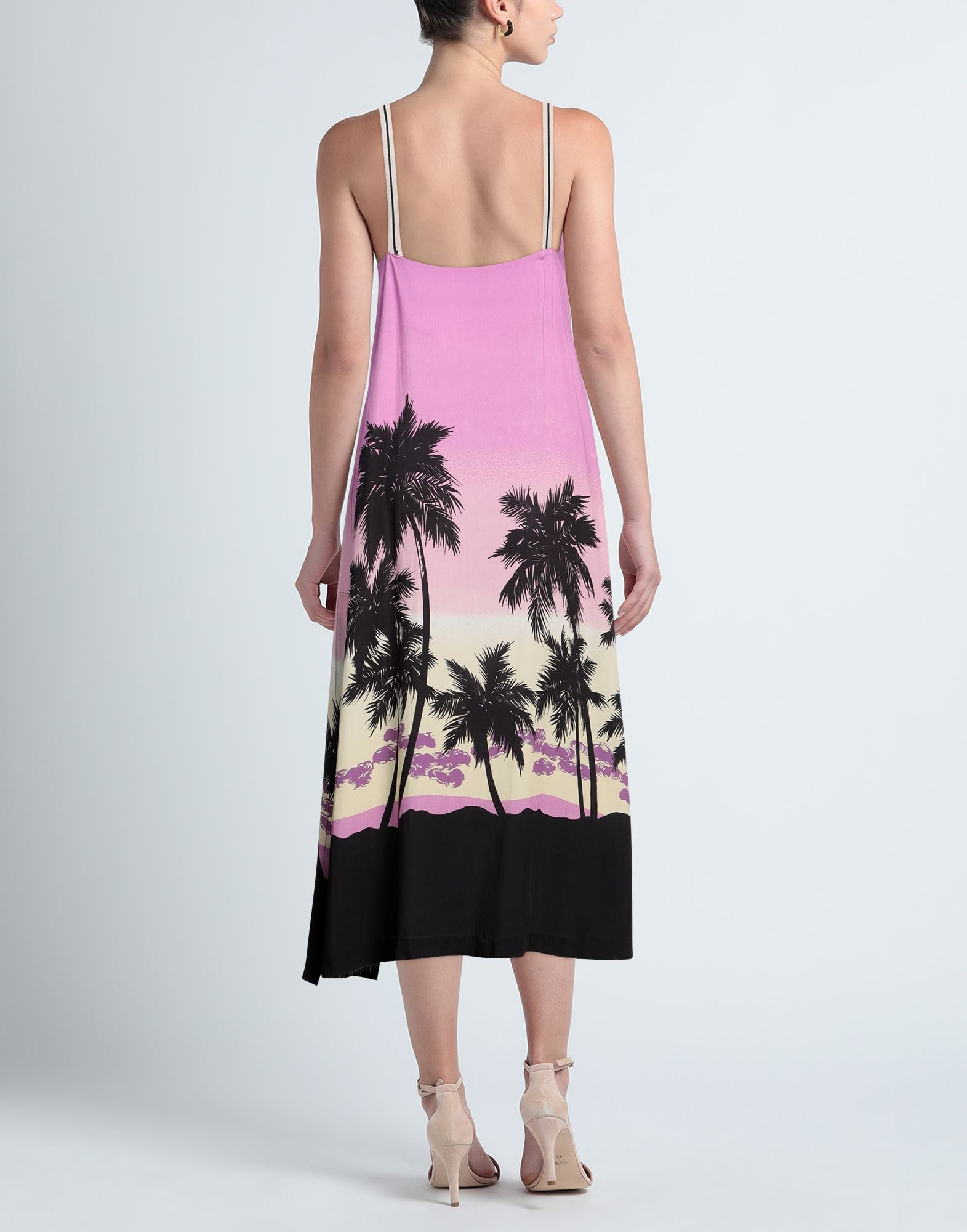 Pink Women's Midi Dress - 3