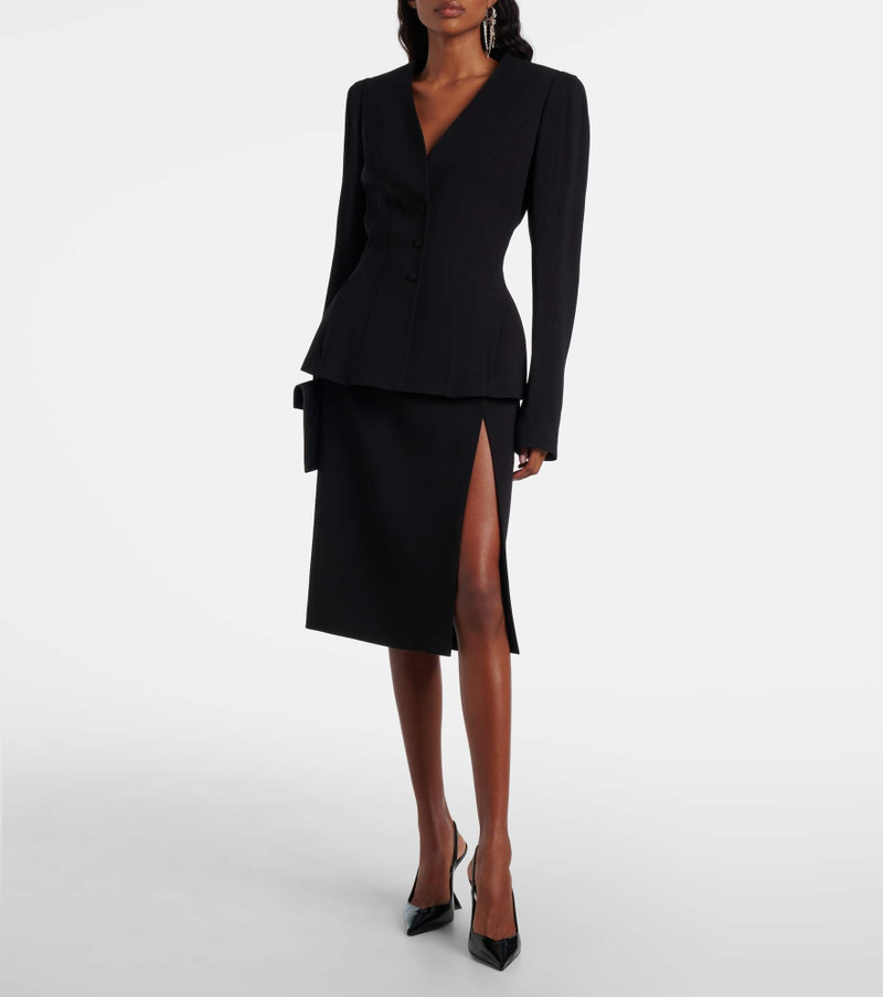 MUGLER re/edit single-breasted blazer outlook