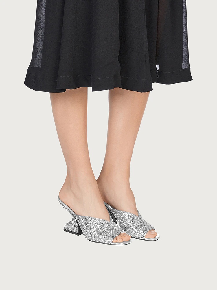 F-HEEL SANDAL - 5